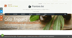 Desktop Screenshot of frantoio.biz